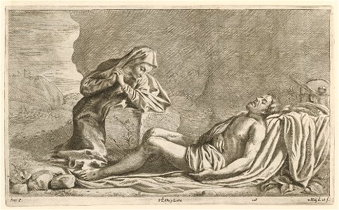 Nikolaus van Hoy after Domenico Fetti - Lamentation SVK-SNG.G 11965-219