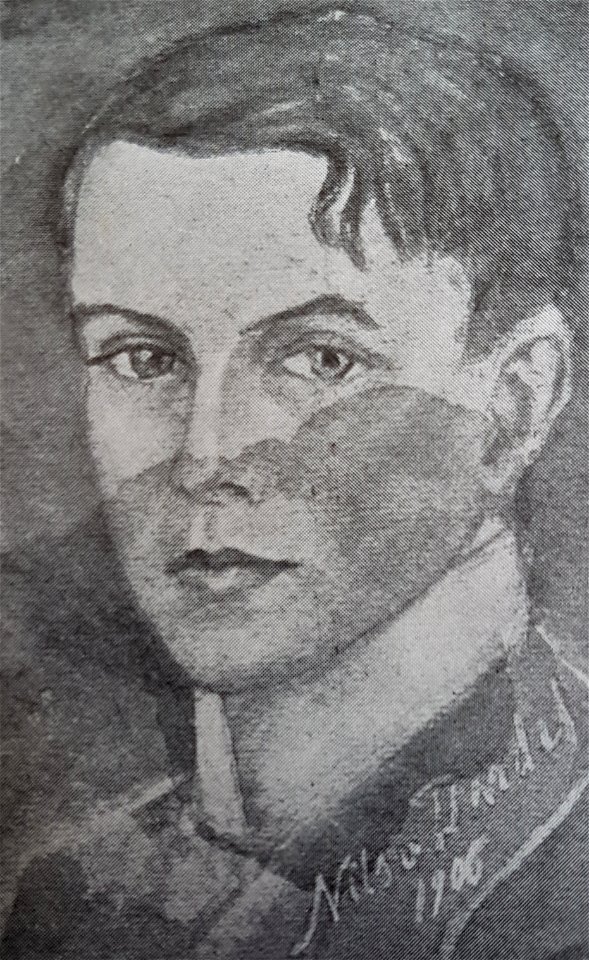 Nils Dardel självporträtt