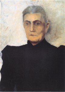 Modersohn-Becker - Brustbild einer alten Frau