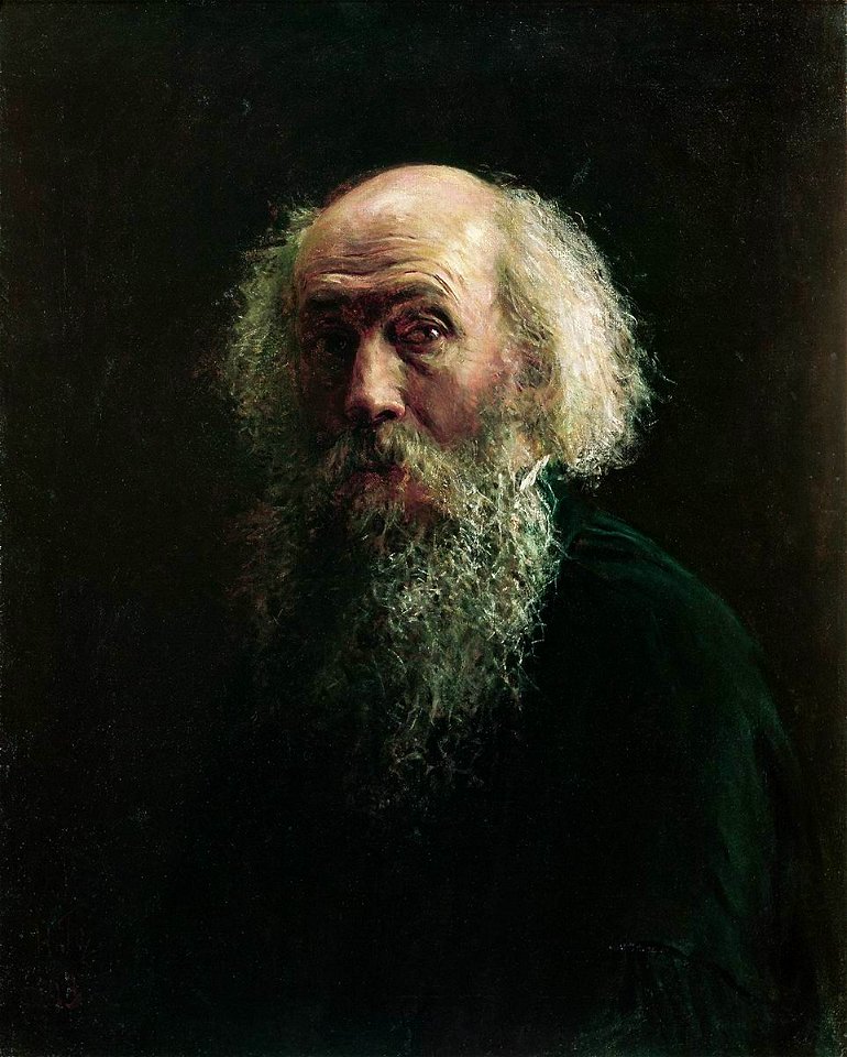 Nikolay Ge selfportrait