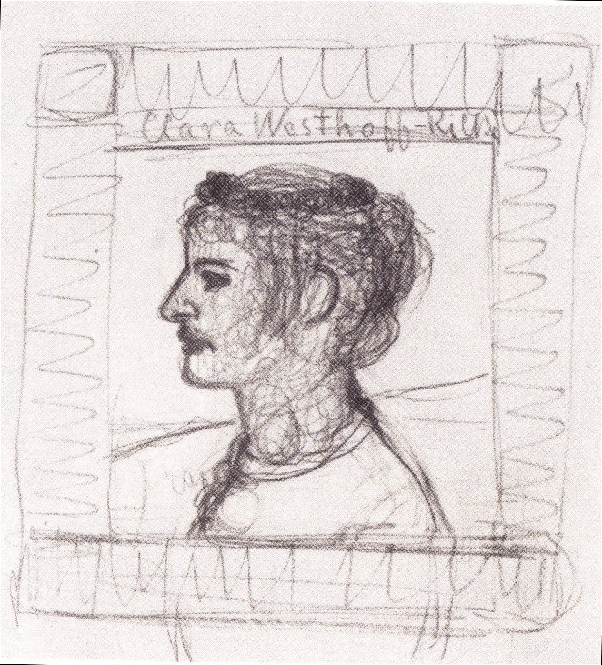 Modersohn-Becker - Porträt Clara Rilke-Westhoff