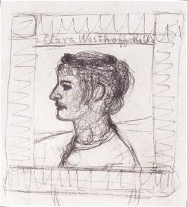 Modersohn-Becker - Porträt Clara Rilke-Westhoff
