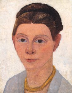 Modersohn-Becker - Selbstbildnis mit Bernsteinkette - ca1905