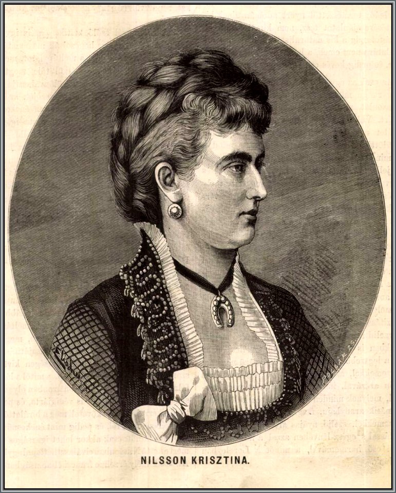 Christina Nilsson. Mo. és a Nagyvilág, 1877
