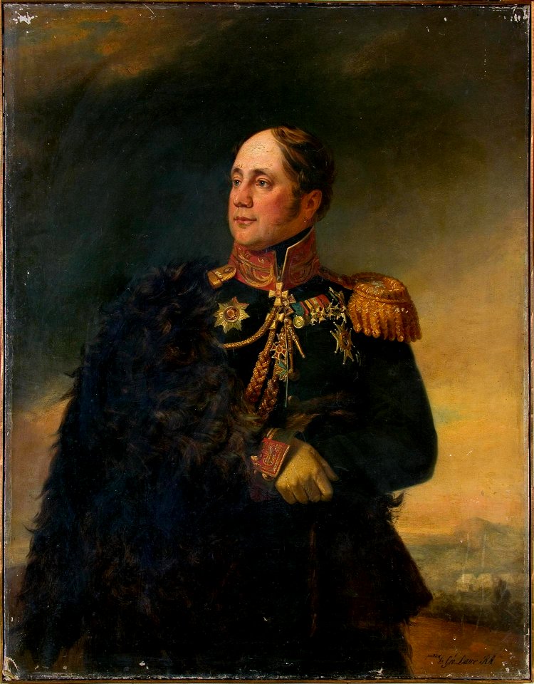 Nikolay Martemjanovitch Sipyagin by George Dawe (version 1827) - Hermitage