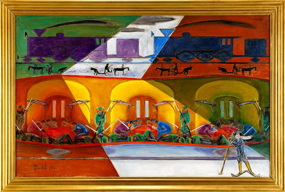 Nils Dardel - Transsibiriska expressen