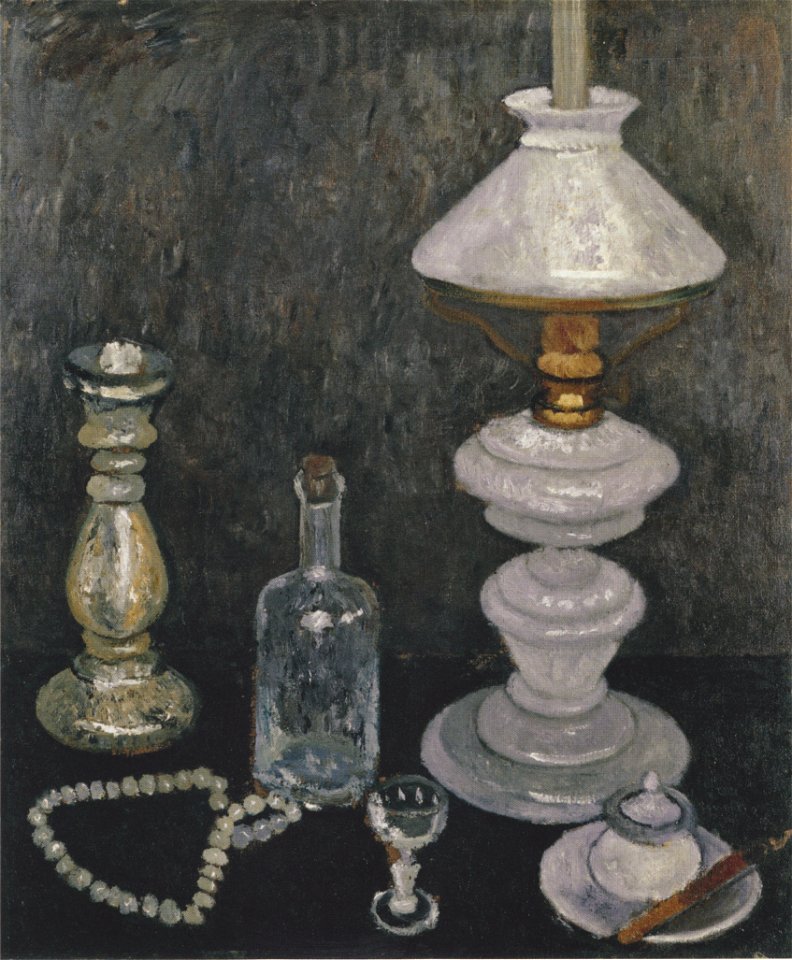 Modersohn-Becker - Stillleben mit Gaslampe