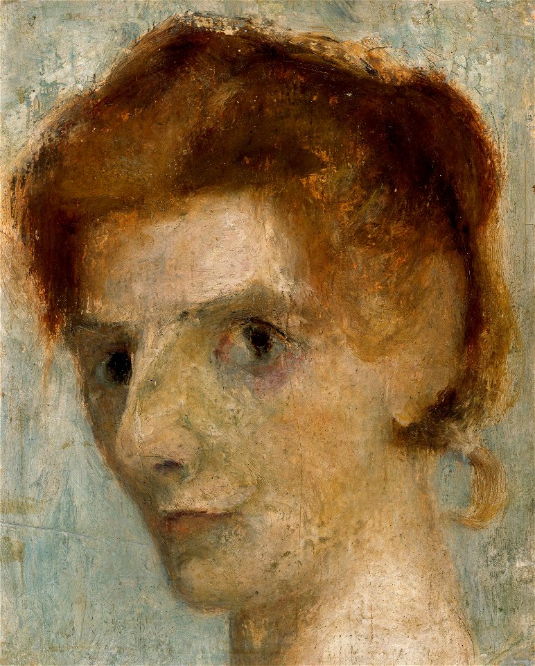 Paula Modersohn-Becker - Selbstbildnis (ca. 1898)