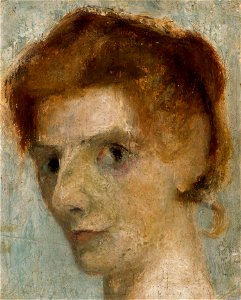 Paula Modersohn-Becker - Selbstbildnis (ca. 1898)