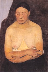 Modersohn-Becker - Weiblicher Halbakt