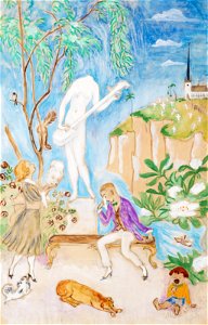 NILS VON DARDEL, Den sönderslagna statyn II