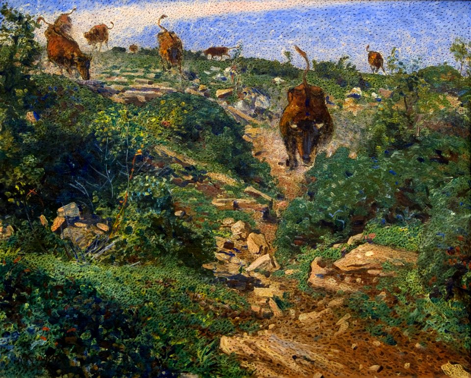 Nils Kreuger Romping Cows Thielska 188
