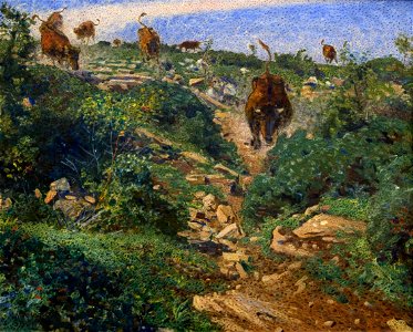 Nils Kreuger Romping Cows Thielska 188