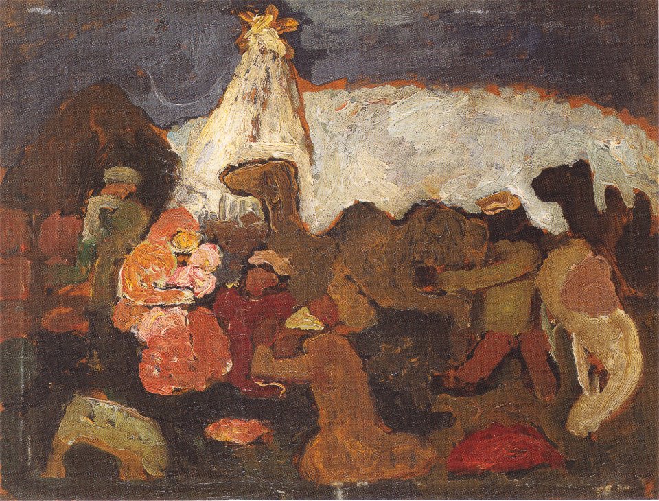 Modersohn-Becker - Anbetung der Drei Könige - 1907