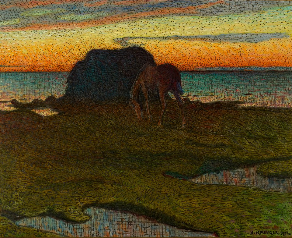 Nils Kreuger By the Seaweed Stack Thielska 174