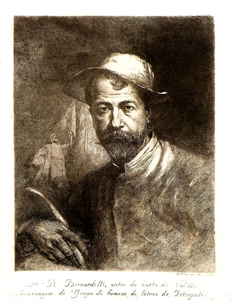 Modesto Brocos - Retrato de Rodolpho Bernardelli