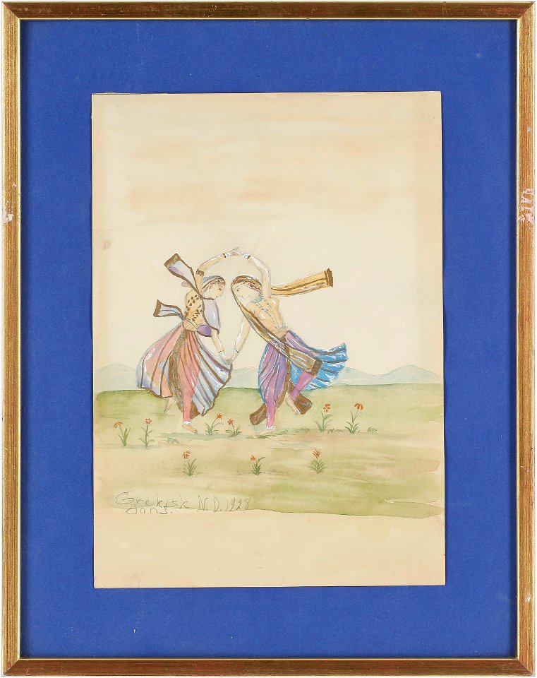 Nils von Dardel - Grekisk dans