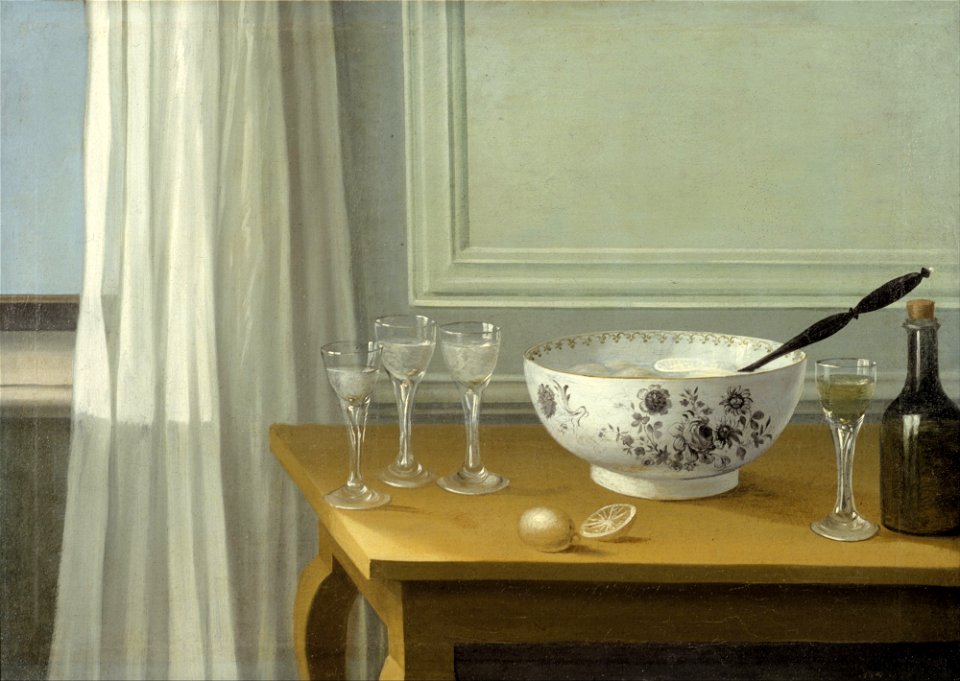 Nils Schillmark - Still Life with a Punch Bowl - Google Art Project