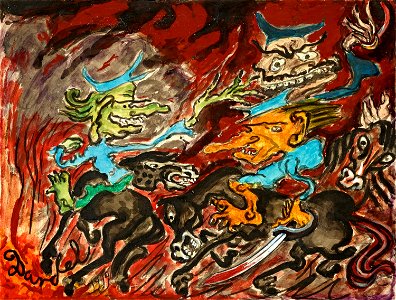 NILS VON DARDEL, Dödens husarer