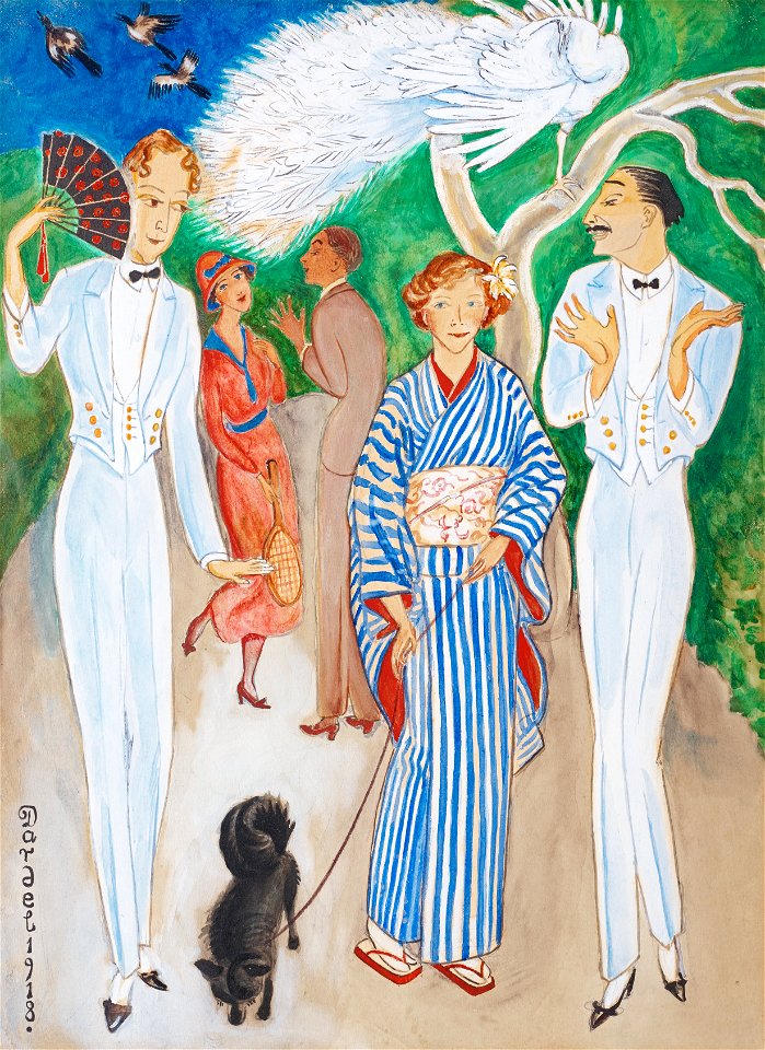 NILS VON DARDEL, Påfåglar