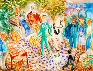 NILS VON DARDEL, Parisergata