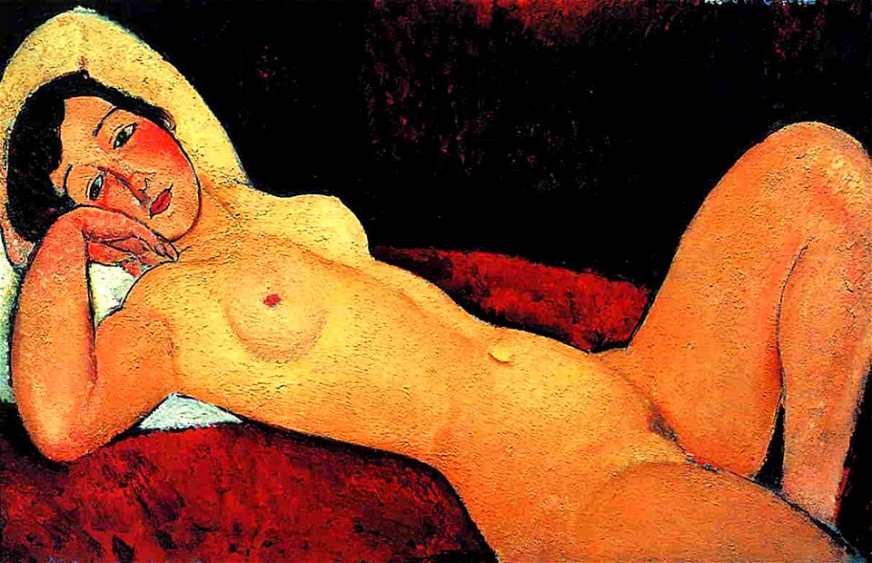 Modigliani - Nude, 1917, Ceroni 197