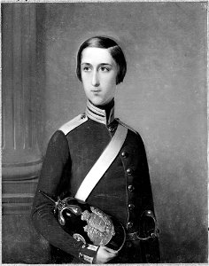Nils Blommér - August (1831-1873), hereditary prince, prince of Sweden and Norway, duke of Dalarna, married to Teresia of Saxony-Altenburg - NMGrh 2375 - Nationalmuseum