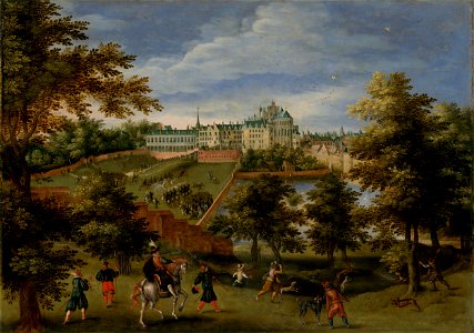 Nizozemský maliar - Zámok Coudenberg v Bruseli - O 263 - Slovak National Gallery