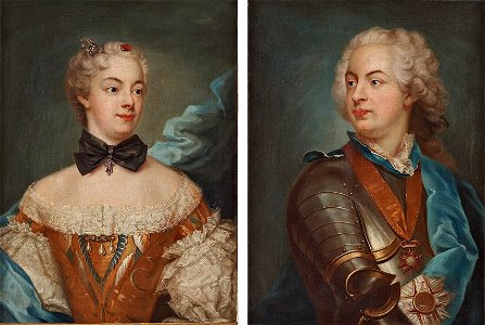 Nils Bielke and his wife Hedvig née Sack (Johan Henrik Scheffel)
