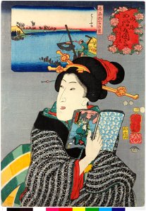 No. 22 Shishu Nishimiya shirauo 志州西宮白魚(Whitebait from Nishimiya) (BM 2008,3037.02117)