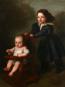 Niños en un jardín, de Antonio María Esquivel (Museo del Romanticismo de Madrid)