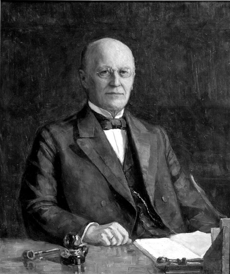 Nils Schjelbred - Peter Nilsen Østbye - Norsk portrettarkiv - Riksantikvaren - Ø000030 (cropped)