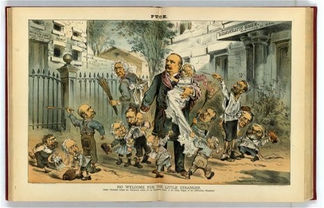 No welcome for the little stranger - Zimmerman. LCCN2011661319