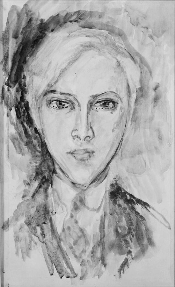 Nils von Dardel - Gösta Ekman (1890-1938), Actor, Director - NMGrh 3225 - National Portrait Gallery of Sweden