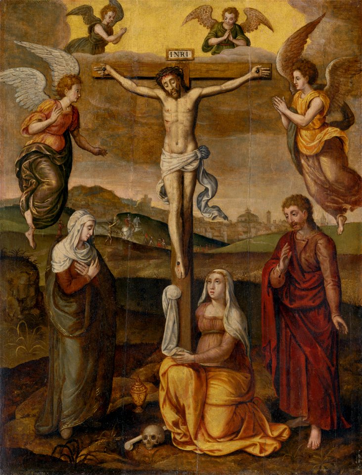Nizozemský maliar - Crucifixion - O 5134 - Slovak National Gallery