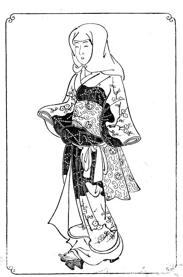 Nishikawa Sukenobu, 1739, Ehon Asakayama,5 gris