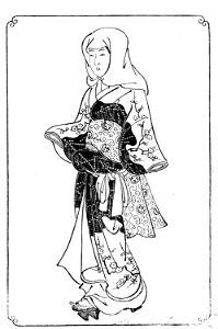 Nishikawa Sukenobu, 1739, Ehon Asakayama,5 gris