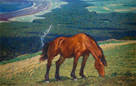 Nils Kreuger Grazing Horse Thielska 199