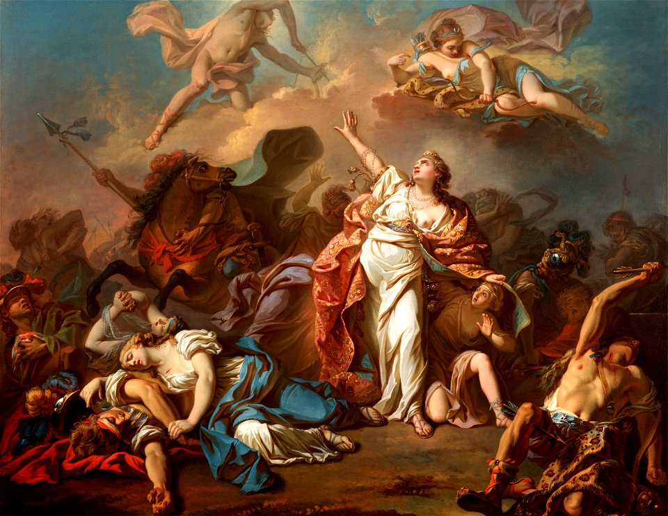 Niobe JacquesLouisDavid 1772 Dallas Museum of Art