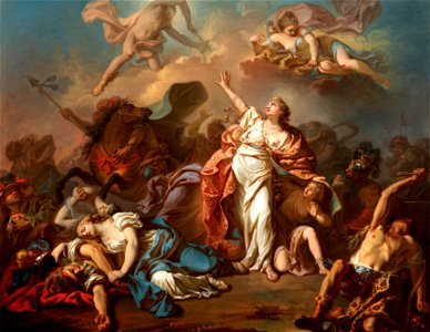 Niobe JacquesLouisDavid 1772 Dallas Museum of Art