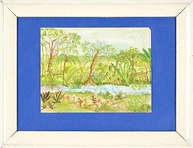 Nils von Dardel - Exotiskt landskap 1926