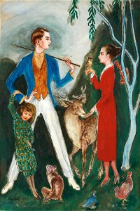 NILS VON DARDEL, Ynglingen och flickan