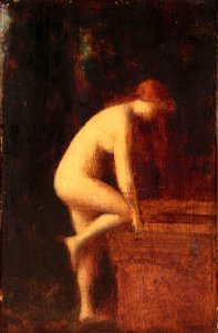 Ninfa - Jean-Jacques Henner. Free illustration for personal and commercial use.