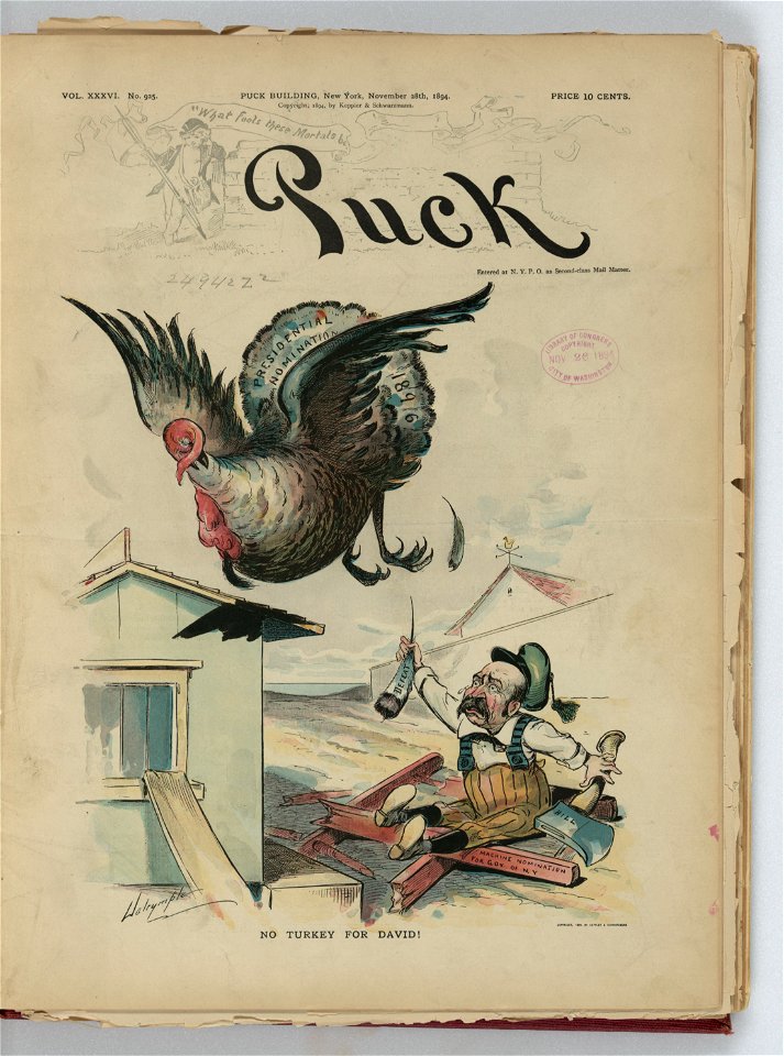 No turkey for David! - Dalrymple. LCCN2012648677