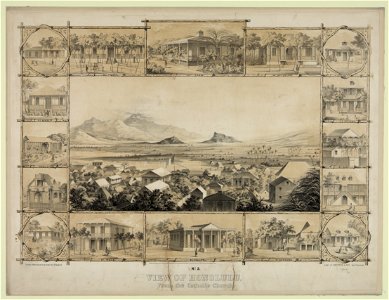 No. 5. View of Honolulu, from the Catholic church LCCN2003681555