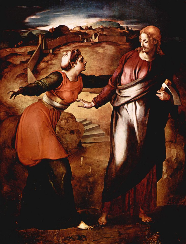Noli me tangere by Pontorno - 2