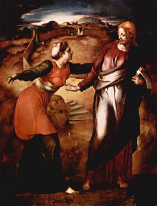 Noli me tangere by Pontorno - 2