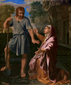 Noli me tangere - Poussin - Museo del Prado