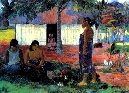No te aha oe Riri 1896 Paul Gauguin