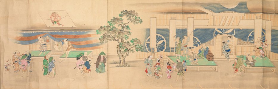 Nonoyama Kōzan - Kabuki Theater - 2015.300.84 - Metropolitan Museum of Art